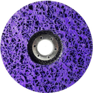 Круг зачистной корал фиолетовый 125x22.23мм